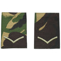 Echte Britse leger schouderlussen doek lance korporaal dmp camo