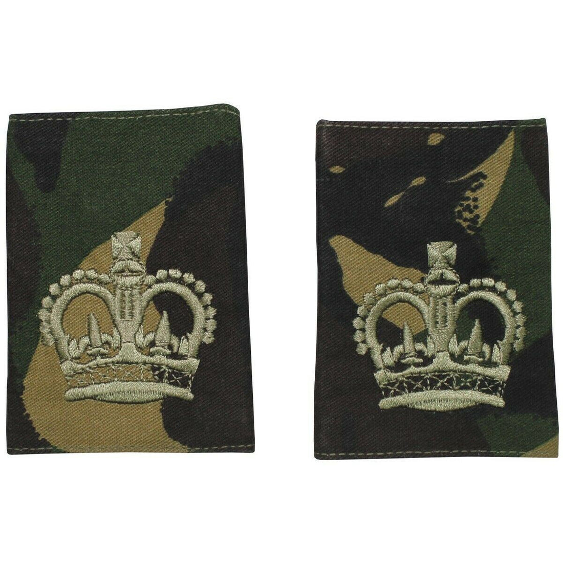 Echte Britse leger schouderlussen Doek Sergeant Major Military Insignia DPM