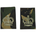 Echte Britse leger schouderlussen Doek Sergeant Major Military Insignia DPM