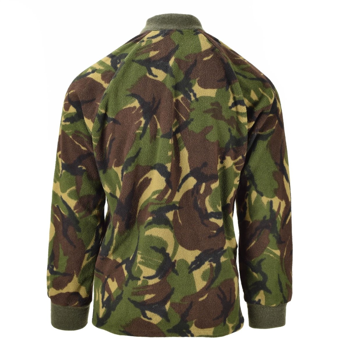 Véritable cardigan britannique Army Thermal Jacket Fleece DPM Camo Jumper hommes zippés