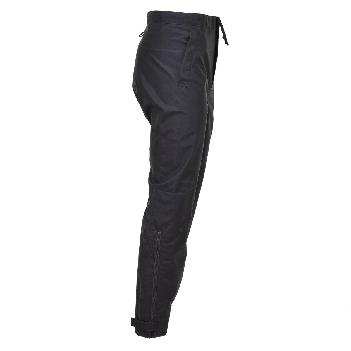 Pantalon de pluie d'extérieur imperméable de la police métropolitaine britannique authentique noir
