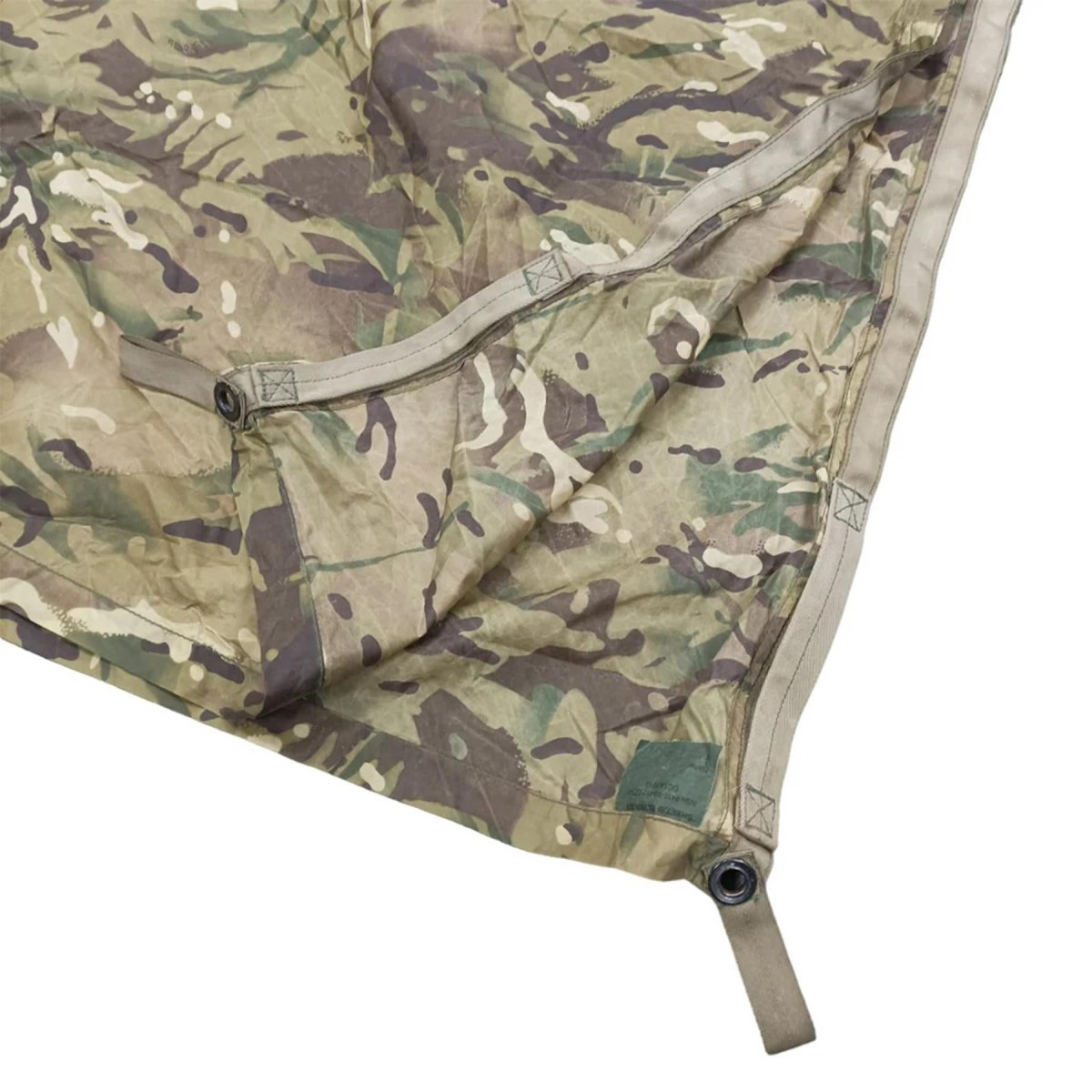 Echte Britse militaire Basha Taurpaulin Shelter Waterproof Army MTP Camo