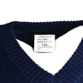 Echte Britse politie-pullover hulpprogramma Jumper Blue V-hals trui nieuw