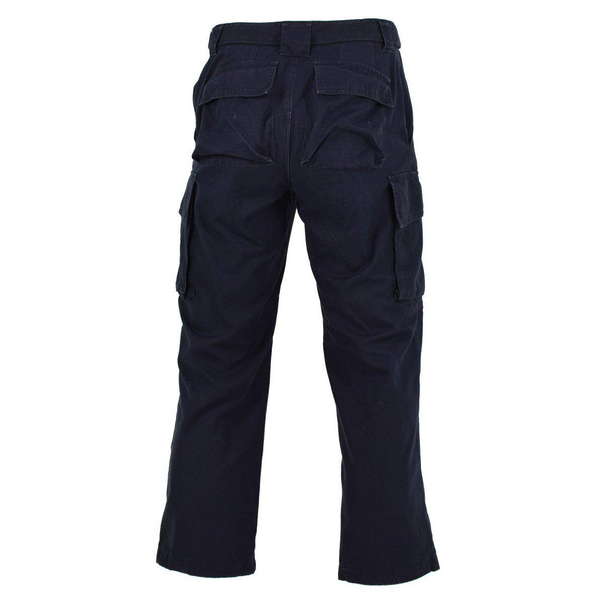Pantalon ripstop de police britannique authentique, pantalon bleu excédentaire
