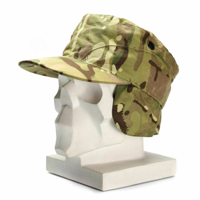 Echte Britse Britse leger oorkleppen cap MTP camouflage militaire hoed multicam - GoMilitar