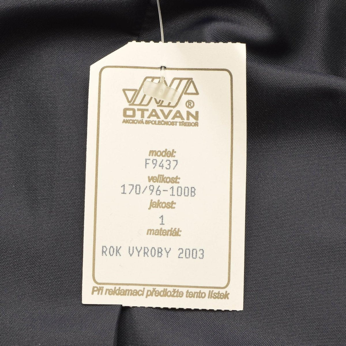 Echt Tsjechisch leger blauwe blouson zilveren knoppen casual militaire blouse jacket nieuw