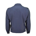 Echt Tsjechisch leger blauwe blouson zilveren knoppen casual militaire blouse jacket nieuw