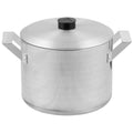 Véritable marmite de l'armée tchèque avec couvercle 2 l en aluminium Ustensiles de cuisine militaires 0,5 gal