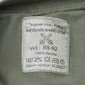 Echt Tsjechisch leger t-shirt olijf od groen ondergoed eerste laag veld shirt nieuw