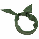 Echte Tsjechische Republiek Militaire bandana Lichtgewicht CZ EHBO TRAND SCARF GREEN NIEUW