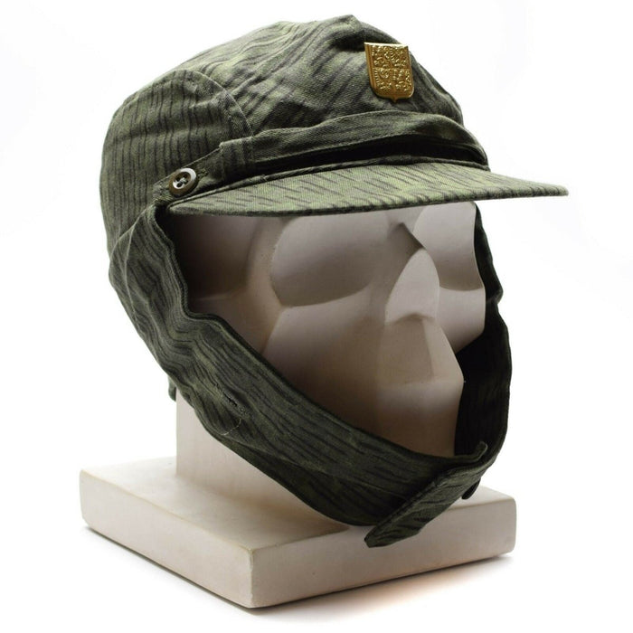 Echte Tsjechische Slowaakse leger militaire camo cap M60 CZ veldgevechtshoed badge NIEUW - GoMilitar