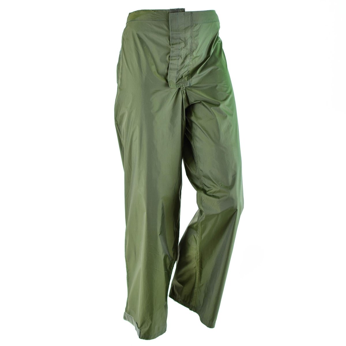 Pantalon de pluie imperméable authentique de l'armée danoise OD