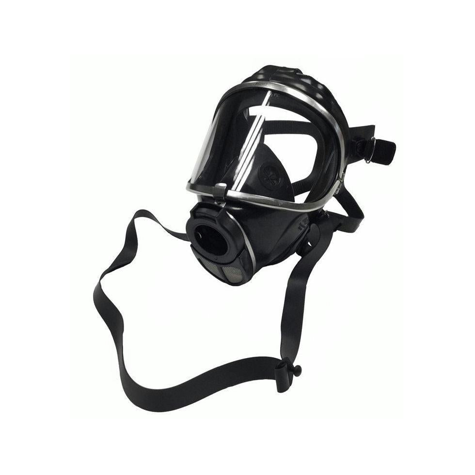 Masque facial Drager Panorama Nova authentique pour pompier, respirateur complet à gaz, noir