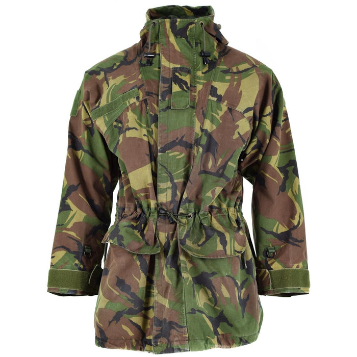 Véritable Parka de Combat Bi-Laminée Imperméable de l'Armée Néerlandaise Camouflage DPM - GoMilitar