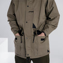 Genuine Dutch army parka with liner OD green coat men officer jacket Khaki NEW - GoMilitar