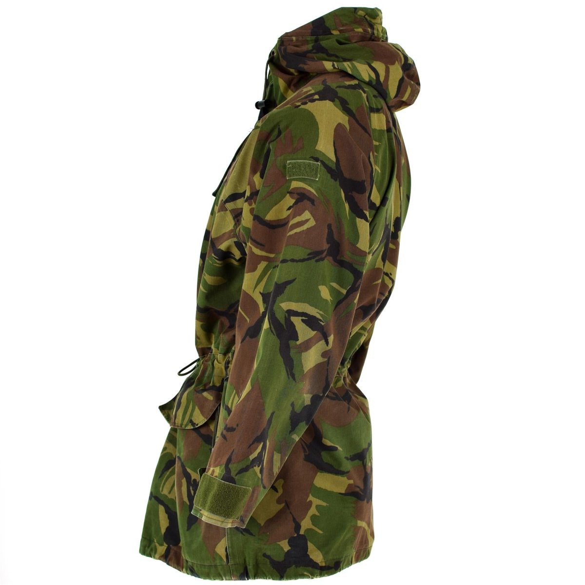 Echte waterdichte bi-gelamineerde gevechtsparka DPM-camouflage van het Nederlandse leger