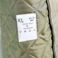 Véritable manteau de l'armée néerlandaise pour femme, trench-coat long kaki avec doublure, NEUF