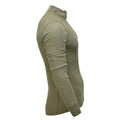 Sous-vêtements militaires néerlandais authentiques, chemises thermiques, couche de base, manches longues, col haut