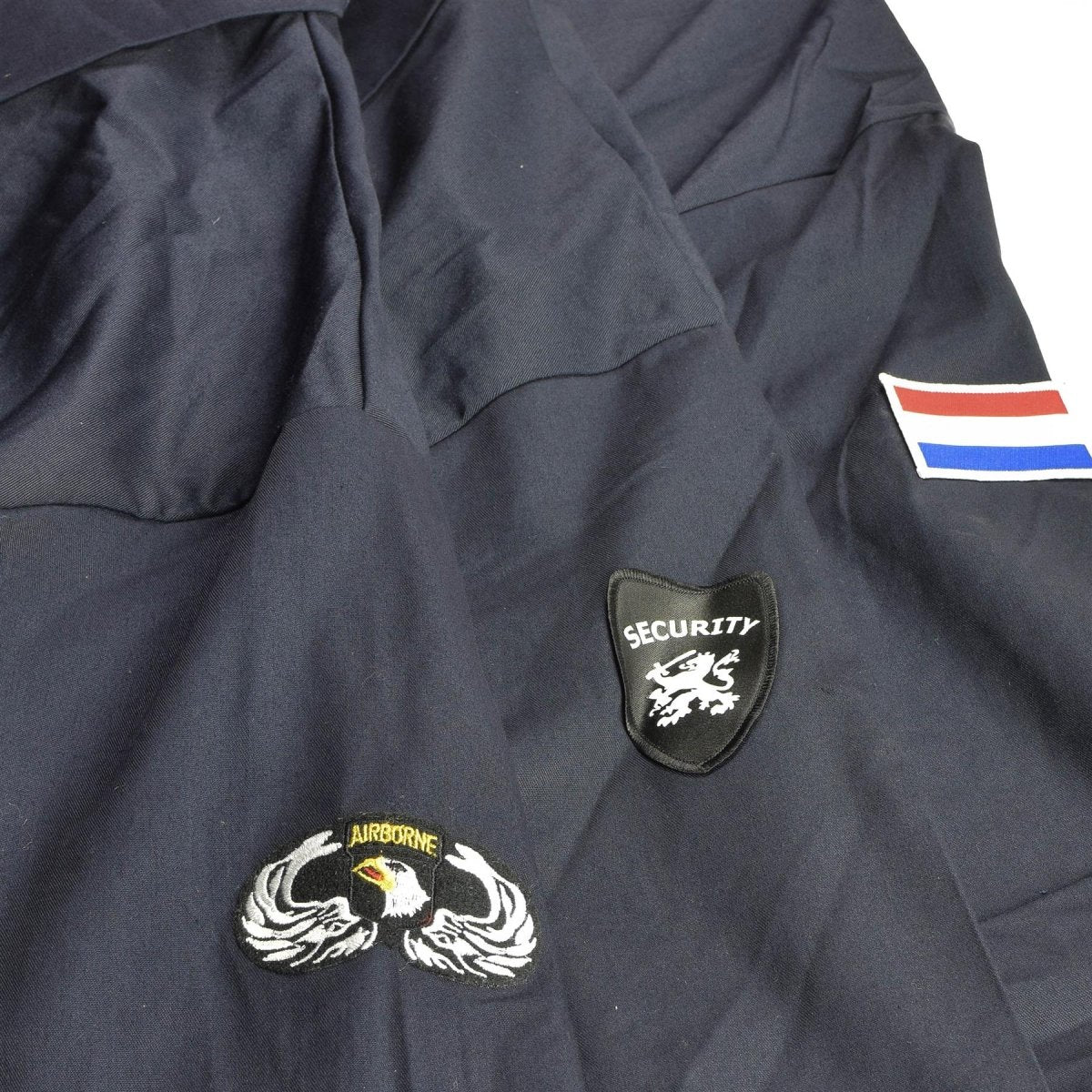 Combinaison de travail de protection de la marine néerlandaise authentique, combinaison de l'armée, combinaison bleue