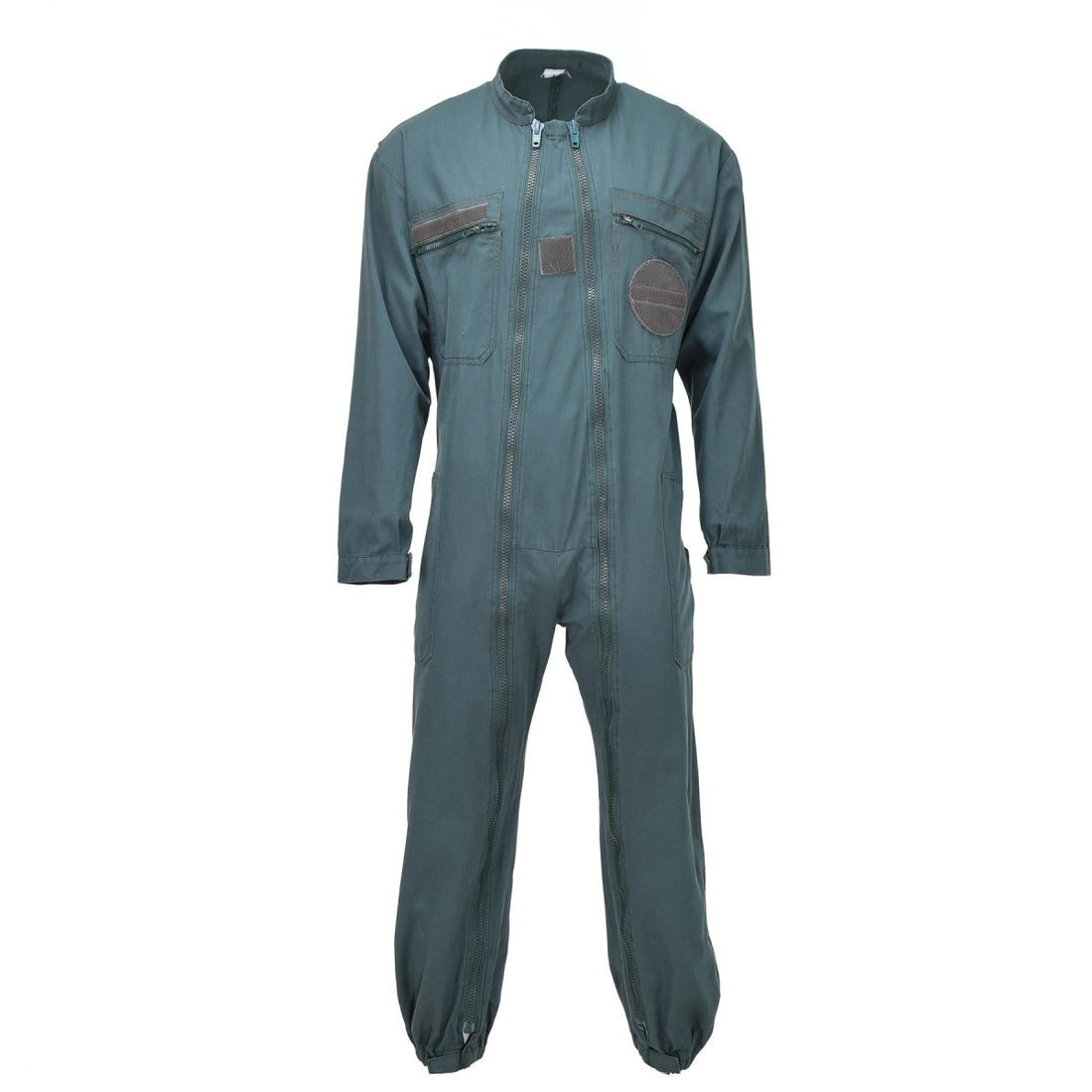 Combinaison de mécanicien double zip authentique de l'armée de l'air française Olive
