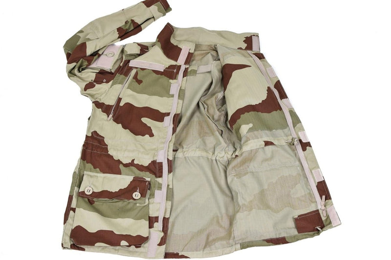 Véritable parka de l'armée française Feline T4 S2 veste de combat Desert camo militaire NEUF