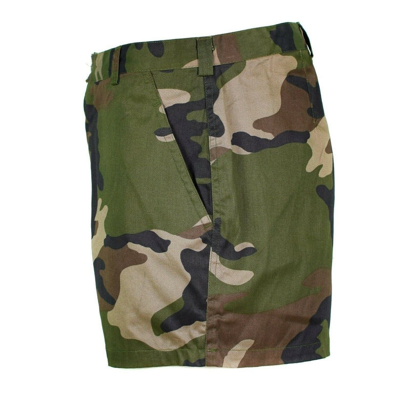 Echte Franse legerhorts F1 CCE CAMO Combat Field Bermuda BDU NIEUW
