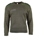 Echte Franse leger trui olijfcommando militaire mannen pullover ronde nek nieuw