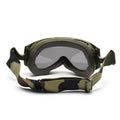 Echte Franse leger tanker bril Oogbescherming Glas Glas Militaire Zon Zand Wind