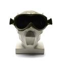 Echte Franse leger tanker bril Oogbescherming Glas Glas Militaire Zon Zand Wind
