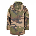 Echt Frans leger waterdichte trilaminaatjack camo goretex rain parka met capuchon
