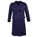 Echte Franse militaire jas leger trench jas donkerblauwe damesjas nieuw