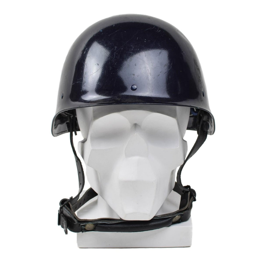 Echt Frans militair MP Blue F1 Tactical Helmet Combat Field Gear Vintage Nieuw