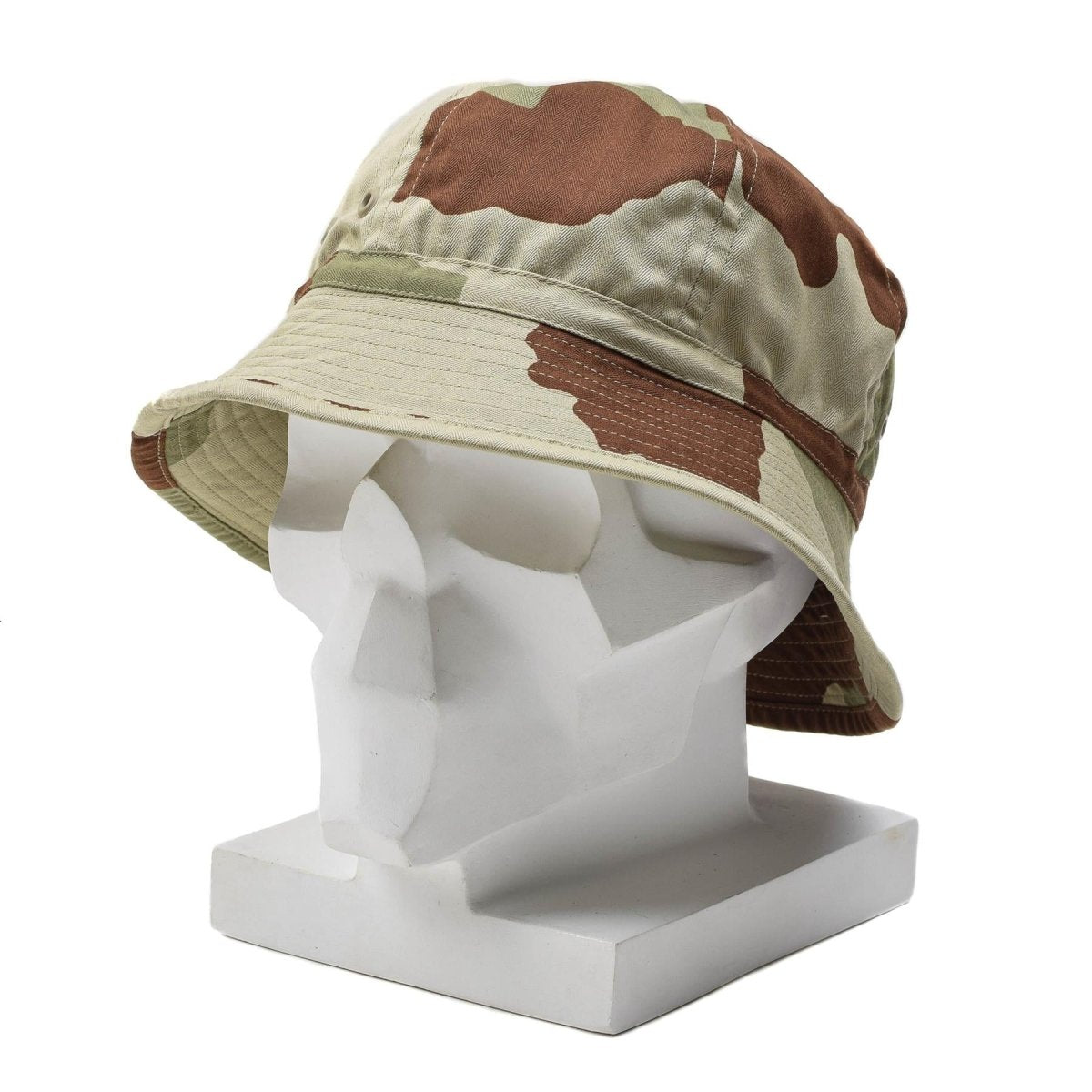 Véritable chapeau de brousse souple militaire français daguet camouflage panama léger NEUF