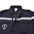 Echte Franse marine Coverall ThermoStable Marine Jumpsuit Solid Dark Blue Nieuw