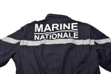 Echte Franse marine Coverall ThermoStable Marine Jumpsuit Solid Dark Blue Nieuw