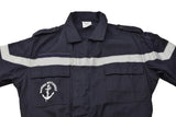 Echte Franse marine Coverall ThermoStable Marine Jumpsuit Solid Dark Blue Nieuw
