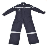 Echte Franse marine Coverall ThermoStable Marine Jumpsuit Solid Dark Blue Nieuw