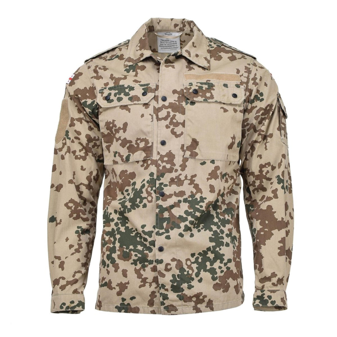 Echte Georgische legerveld blouse tropentarn camouflage field tactical shirts