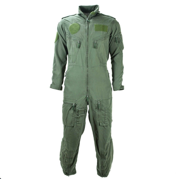 Genuine German army aramid fiber flight suit coverall pilot overall Green - GoMilitar