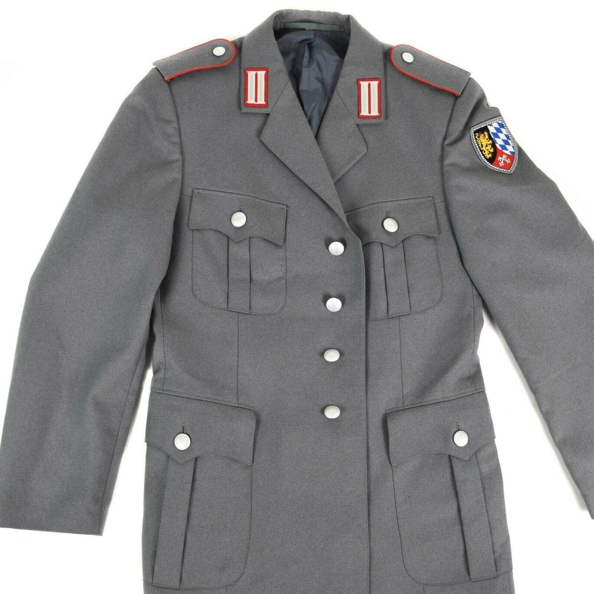 Véritable veste de costume de l'armée allemande grise uniforme formel NEUF