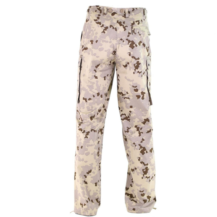 Véritable problème de l'armée allemande Pantalon camouflage du désert Pantalon de combat sur le terrain Tropical NOUVEAU - GoMilitar