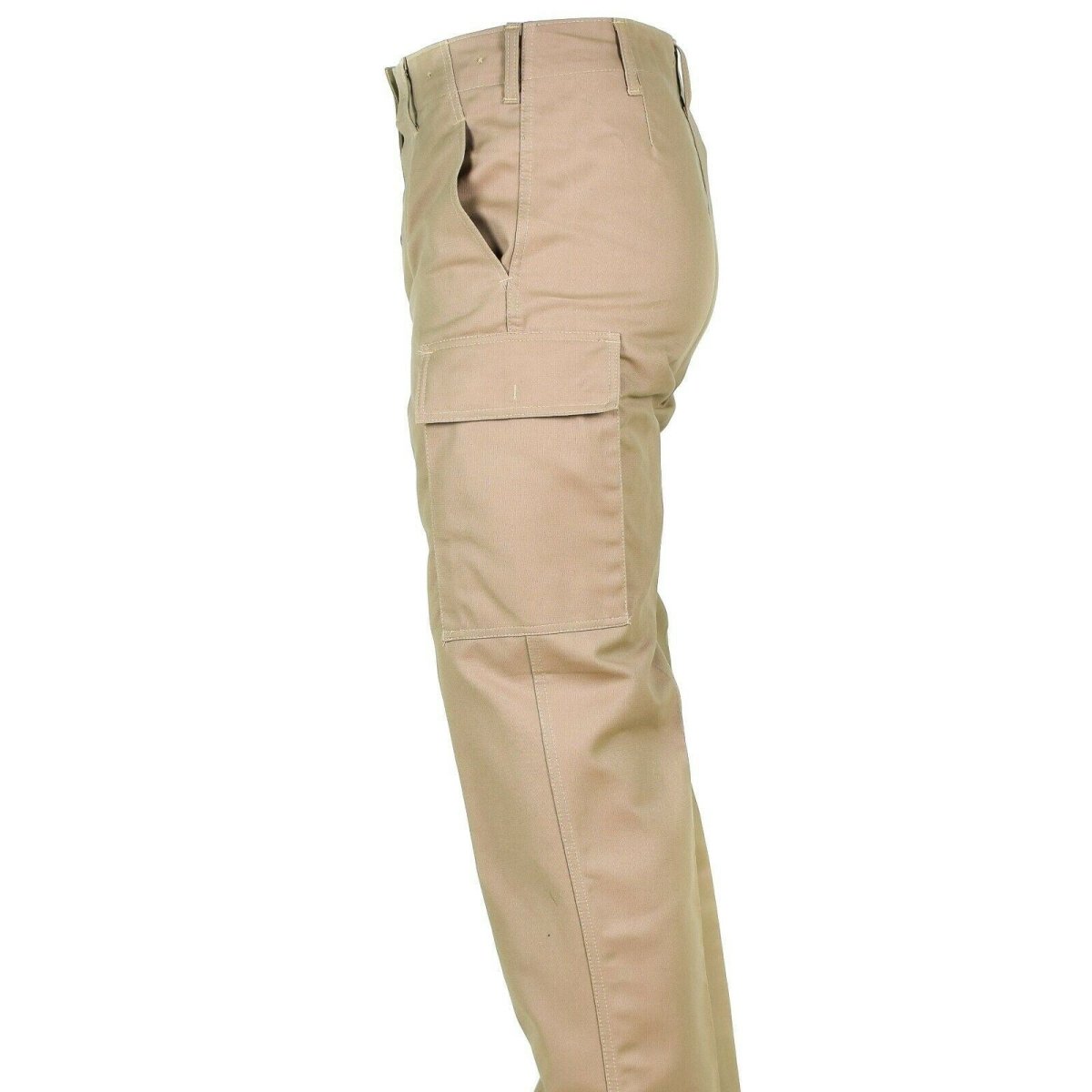 Echt Duitse leger uitgave Moleskin Pants Field Combat BW Khaki -broek Nieuw