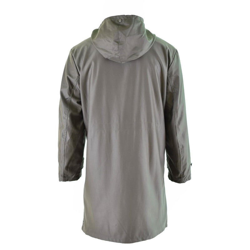 Genuine German army parka olive military surplus jacket long coat OD vintage NEW - GoMilitar