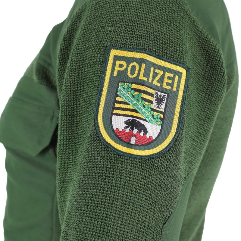 Genuine German army troops sweater green pullover military issue BDU jumper NEW - GoMilitar