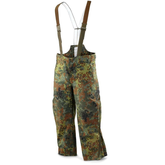 Echte Duitse legerbroek GoreTex Bib n Brace Flecktarn broek overall NIEUW - GoMilitar