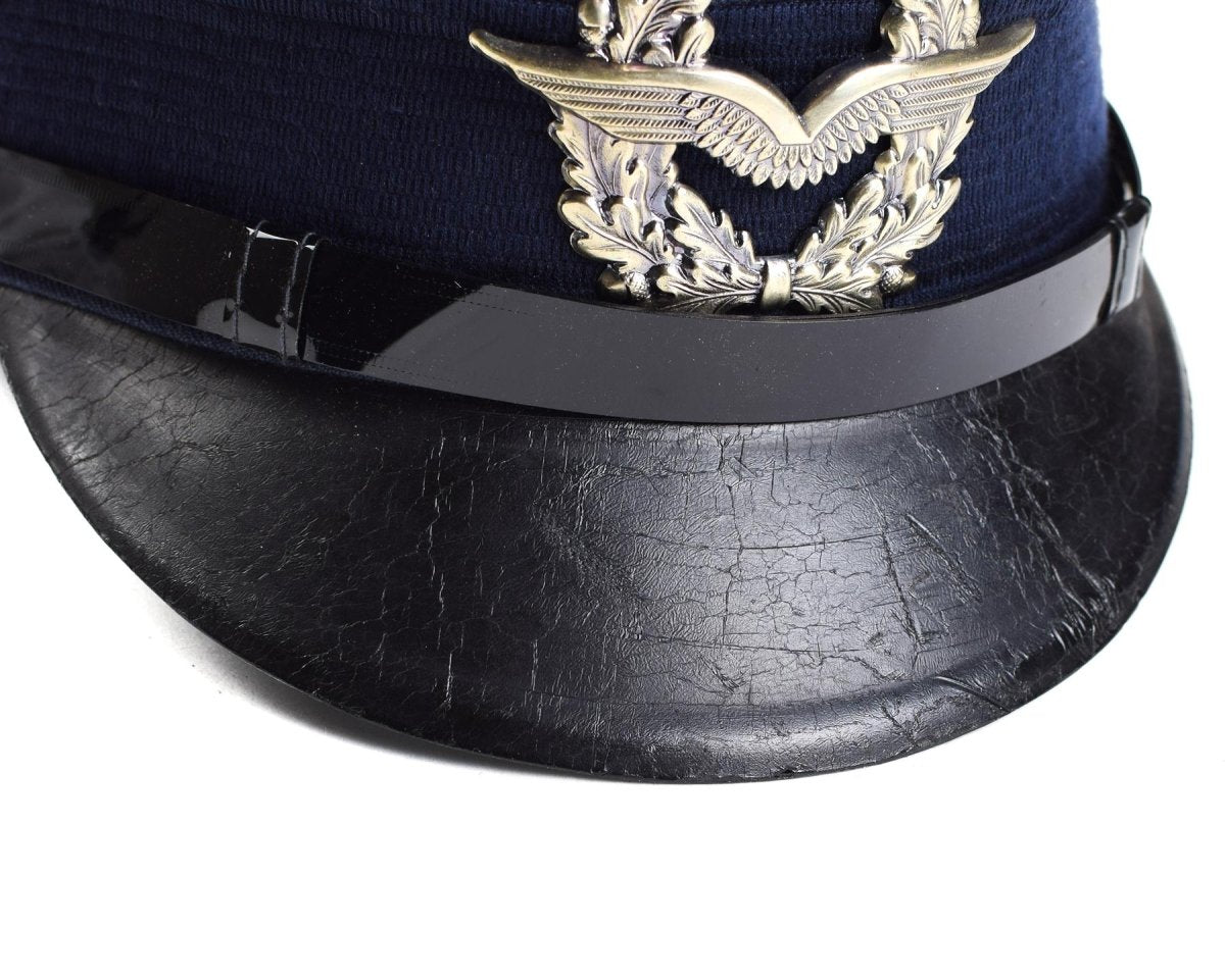 Echte Duitse viziercap van het leger. Air Forces Military Peaked Hat Luftware Nieuw