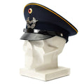 Echte Duitse viziercap van het leger. Air Forces Military Peaked Hat Luftware Nieuw