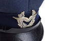 Echte Duitse viziercap van het leger. Air Forces Military Peaked Hat Luftware Nieuw