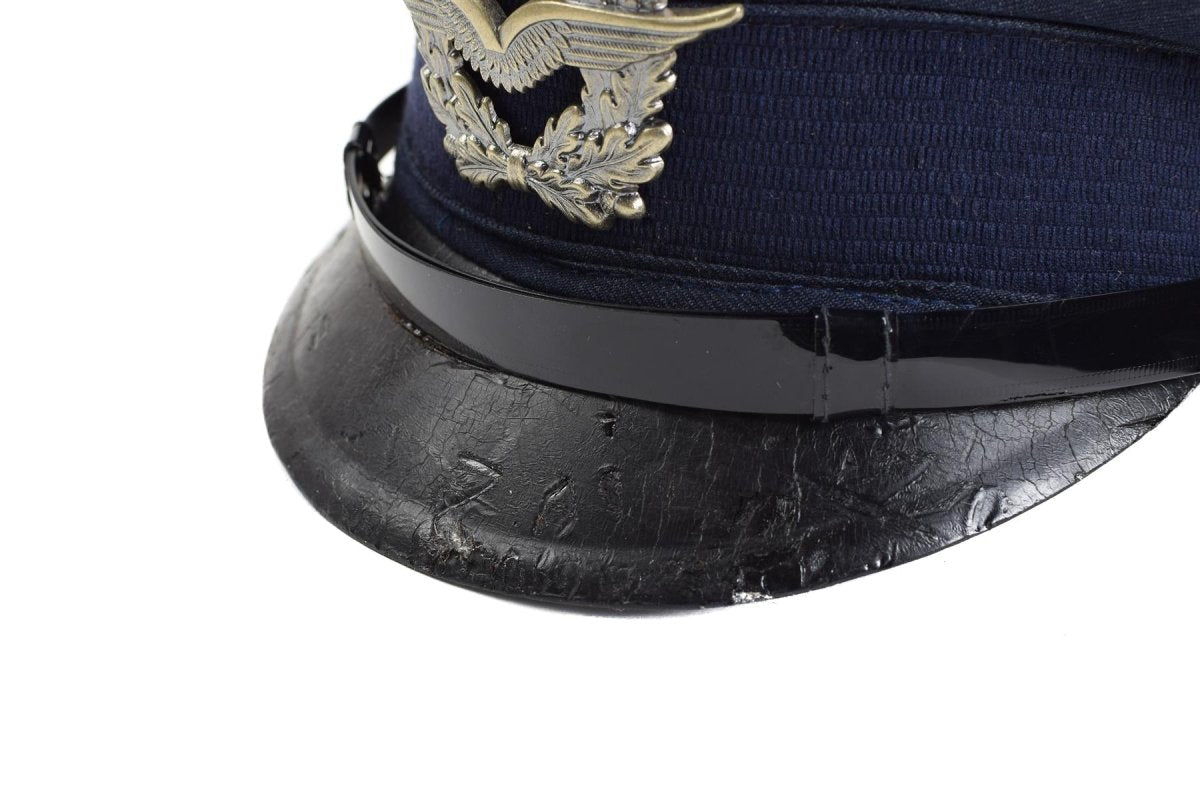 Echte Duitse viziercap van het leger. Air Forces Military Peaked Hat Luftware Nieuw
