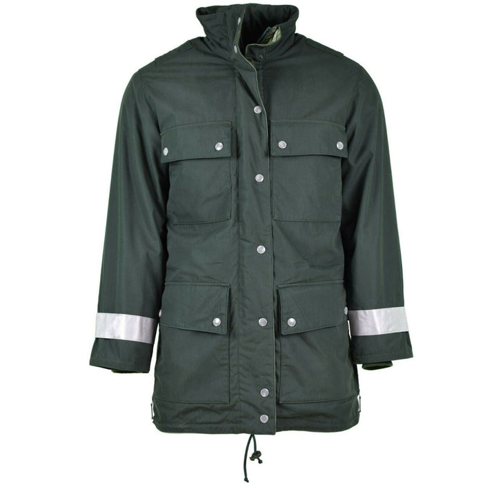Echt Duits politiejack GoreTex groene waterdichte BGS parka Border Guard - GoMilitar